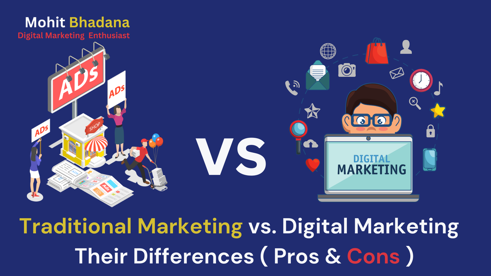 Traditional Marketing vs Digital Marketing