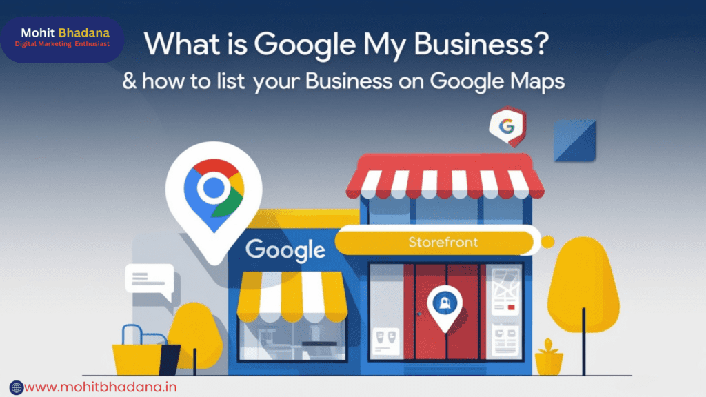 what is google my business & How to list your business in google maps