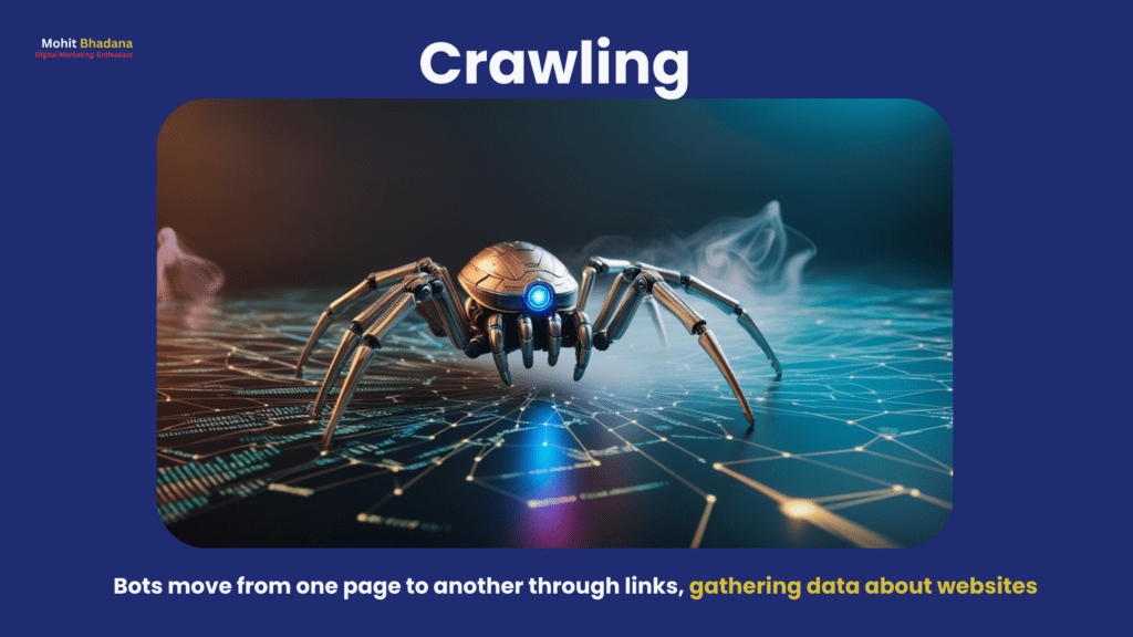 crawling process of search engine bot