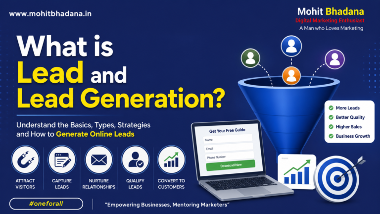 What is a Lead and Lead Generation? (Complete Guide to Generating Online Leads)