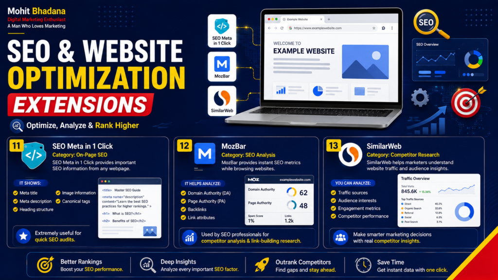 SEO & Website Optimization Extensions